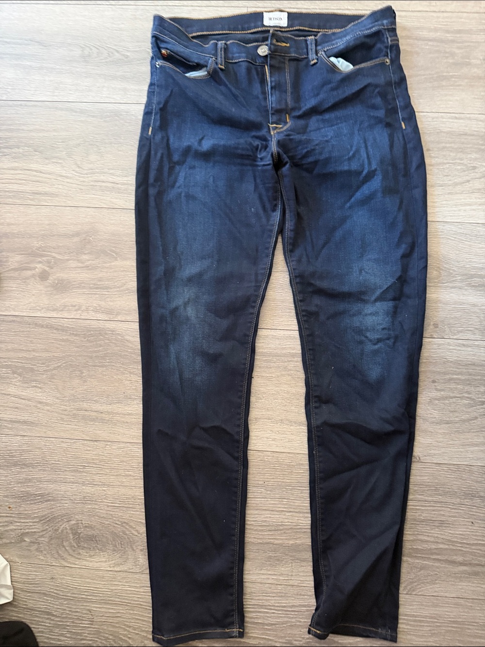 Hudson Jeans Men’s Skinny Dark Blue Denim